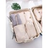 Travel Storage Bag Set, 7 Pieces, Large Capacity, Zipper Closure,