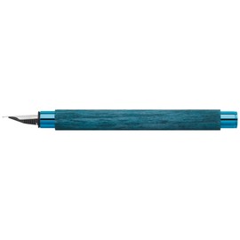 Faber-Castell Ambition Fountain Pen, Blue Wood - Medium