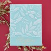 Spellbinders Holly & Foliage Embossing Folder, Clear