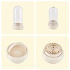 UFORU US Stock Clear Large Capacity Makeup Organizer with Lid