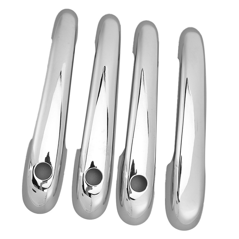 Door Handle Cover Kit Electroplate Glossy Surface Fit for MercedesBenz