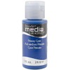 DecoArt Media Fluid Acrylic Paint, 1-Ounce, Primary Cyan