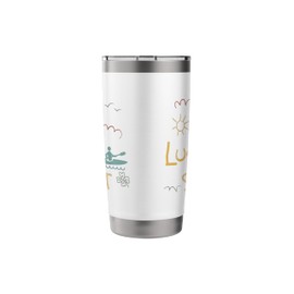 KAYAKS Canoes RAFTING Funny Vintage KAYAKER Kayaking Stainless Steel Insulated Tumbler