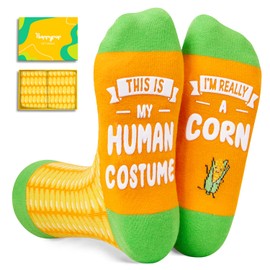 Its Corn Socks Corn Gifts - Corn Costume Corny Gag Gifts, Funny Rock em Joke Socks