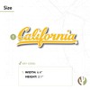 Desert Cactus Berkeley University Sticker of California Golden Bears Cal