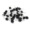 Beer Faucet Plug Brush Black ABS Beer Faucet Tap Cleaning