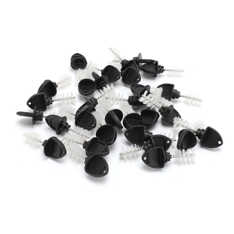 Beer Faucet Plug Brush Black ABS Beer Faucet Tap Cleaning