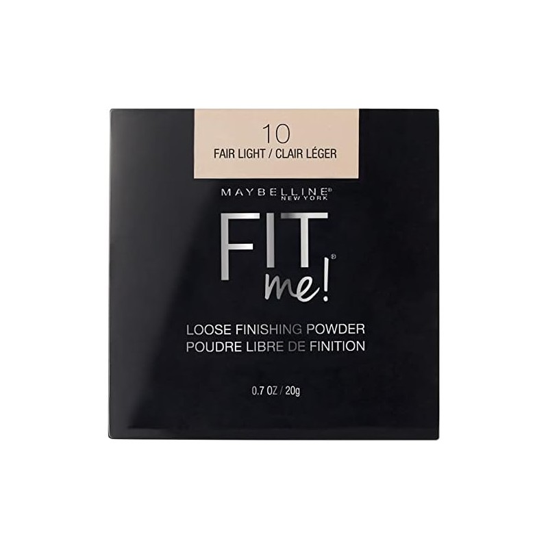 Maybelline Fit Me Loose Finishing Powder, Fair Light, 0.7 oz.