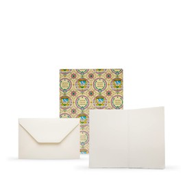 Fabriano : Medioevalis Watercolour Blank Greeting Cards : pack of 100 & envelopes : 17x11.5cm : Deckled Edges Portrait Format