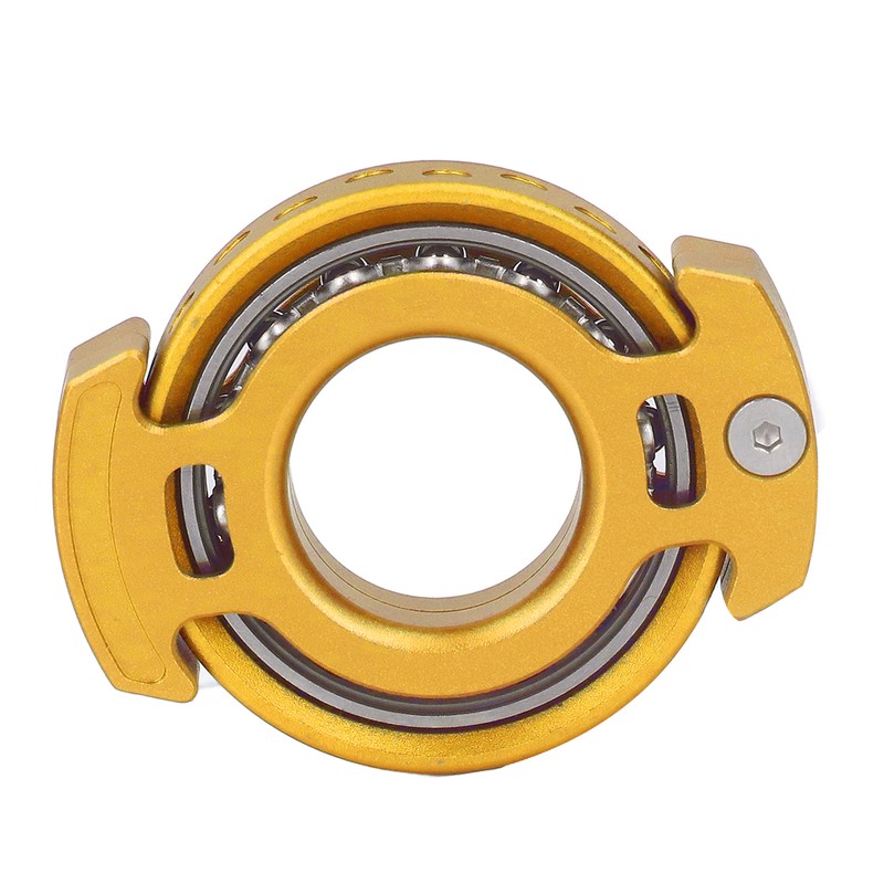 Fingertip Gyroscope Reduce Anxiety Free Rotating Metal Ring Decompression Toy