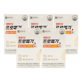 Chong Kun Dang Health Promega Altige Omega 3 Vitamin D 430mg x 60 capsules x 5 boxes 5 boxes / 종근당건강 프로메가 알티지 오메가3 비타민D 430mg x 60캡슐 x 5박스 5박스