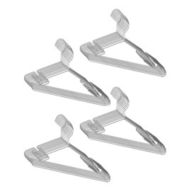 Importeek Set 100 Ganchos Ropa Organizador Acero Inoxidable Tintoreria