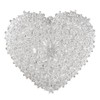 CF Collection Engraved Heart Christmas Tree Ornament [Pack of 1]