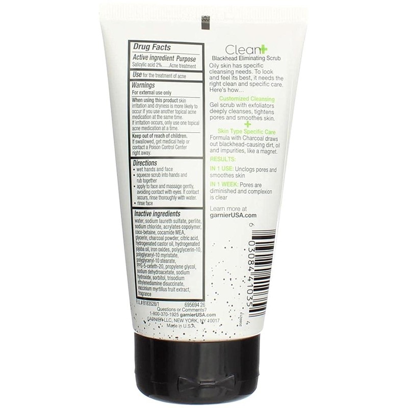 Garnier Clean Scrub Blackhead Removal 5 oz (145 ml) (3