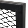 Sunnydaze X-Marks Fire Pit Cooking Grate - Outdoor Square Black