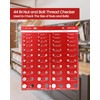 Upgraded Thread Checker 44 Nut and Bolt Thread Checker, with