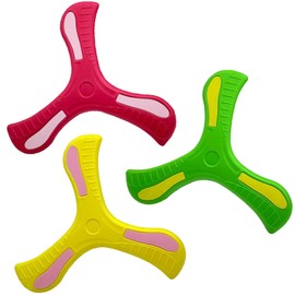BAGUBDR 3 Piece Boomerang Set, Interesting and Exquisite Flying Ring, Interactive Practice Toy Flying Ring Flying Saucers for Picnics Parks and Outdoor Gatherings