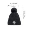 Sombrero Pom Pom: Texto Escrito A Mano Que Dice «las
