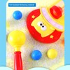 Pounding Ball Toy Colorful Early Educational Improve Flexibility Whack Hammer