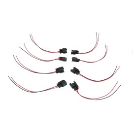 Unbranded 8X Fuel Injector Connector PT2160 For Dodge Ram 1500 Jeep Wrangler JK US