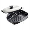 7-in-1 Microwave Grill Pan with Lid (L) size - Pariju