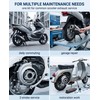 2 Piece Exhaust Gasket Set Compatible with Yamaha Aerox Peugeot