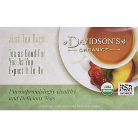 Davidson's Organics, Ginger Spice, 100-count Unwrapped Tea Bags