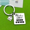 Baipilu for New Home Keyring New Memories Key Chain Homeowner