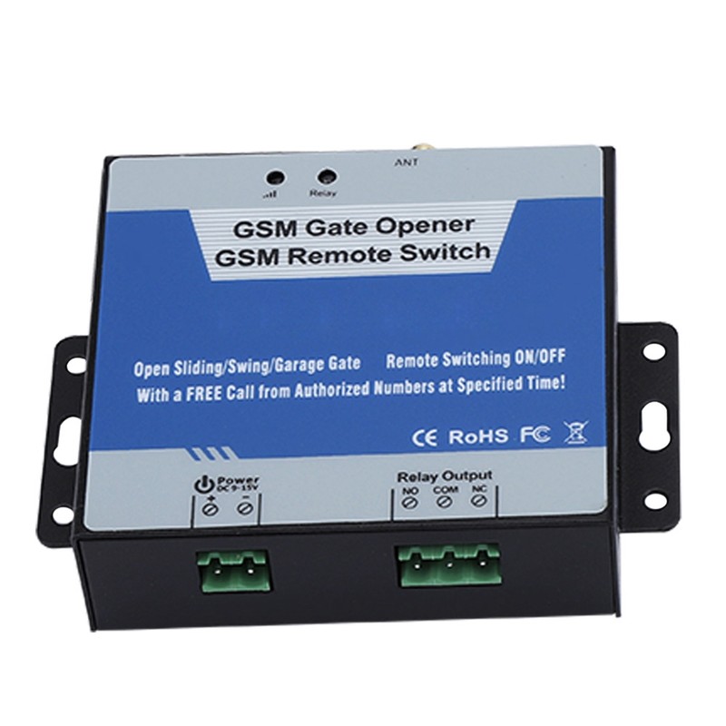 GSM Door Access Gate Opener Wireless Remote Control Switch Free