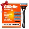 Gillette Fusion5 Razors for Men, 1 Razor, 4 Blade Refills,