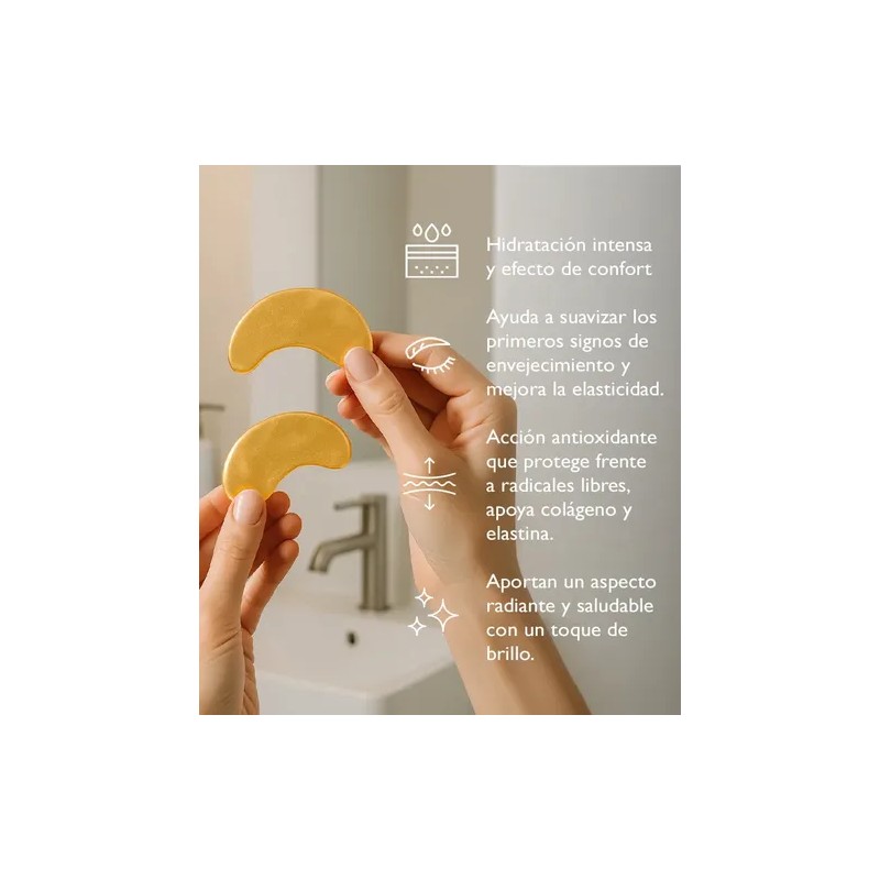 Gold Eye Patches Hidrogel Anti Edad Contorno De Ojos