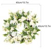 Gardenia Wreath American Holiday Home Decoration Door Hanging