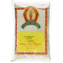 Laxmi Brand, All Purpose Flour, Maida Flour, Festive Pack, Made Pure, Made Fresh, Tradition of Quality, House of Spices, Product of India (2lb)