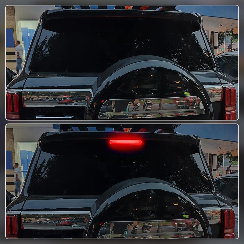 Ygmylandbb New High Mount Stop Lamp, Universal LED Brake Lamp,
