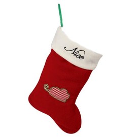 Pet Studio Naughty/Nice Christmas Mouse Cat Stocking, 11-1/2-Inch