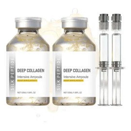 Ampolla Facial Deep Collagen Silk Peptide, Sérum 2 Botellas                                                                                           