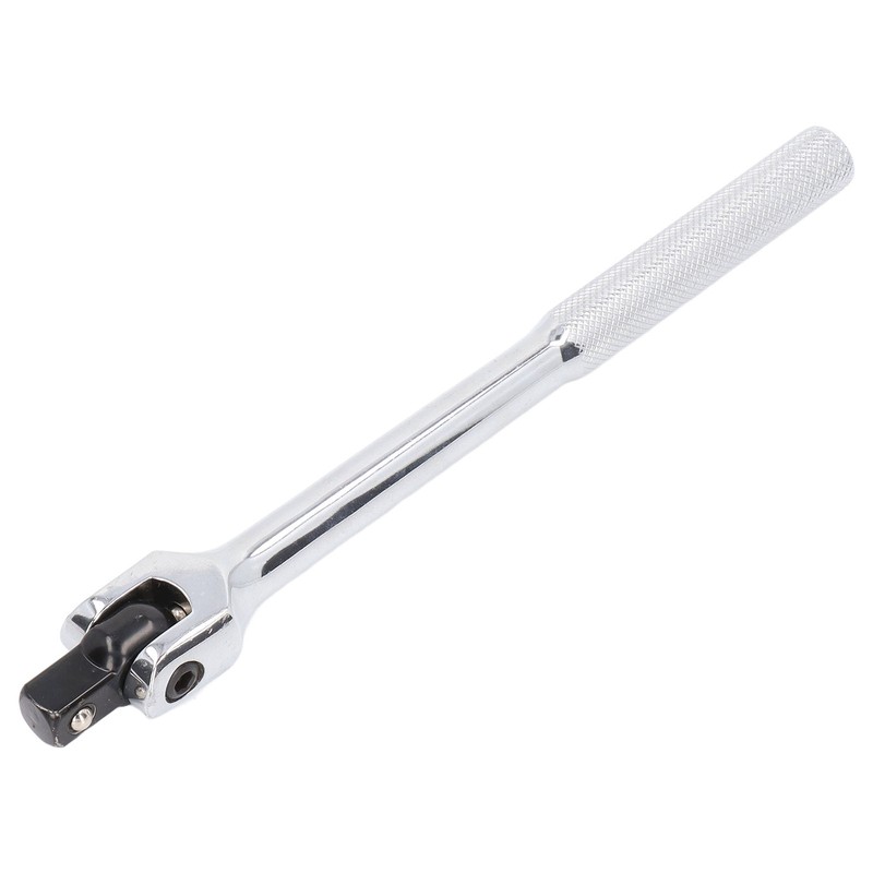 Breaker Bar 10in Chrome Vanadium Steel 1/2in Drive 180 Degree