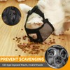 BARKLESS Short Snout Dog Muzzle, Breathable Mesh Flat Faced Muzzle