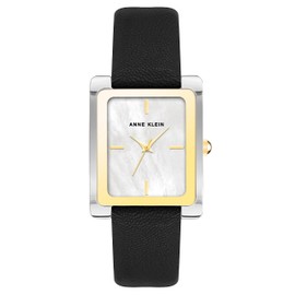 Anne Klein Women's Leather Strap Watch
