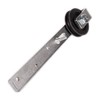 ATTAS MEA Sliding Gate Roller with Bracket, 75 mm, Sliding