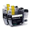 LC3111BK 2-Piece Compatible Ink for Brother LC3111-4PK Individual Packaging Large