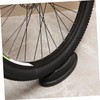 GRIRIW 4Pcs Indoor Bike Trainer Front Wheel Riser Block Stable