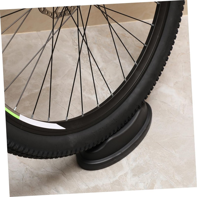GRIRIW 4Pcs Indoor Bike Trainer Front Wheel Riser Block Stable