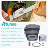 Atunee 44mm Cylinder Piston Pin Ring Kit fit for Husqvarna