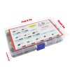 RICHERI 40Pcs Electric Motor Carbon Brushes 10 Different Sizes for