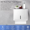 Wall Mount Paper Towel Dispenser Multifold Hand Towel Tissue Holder