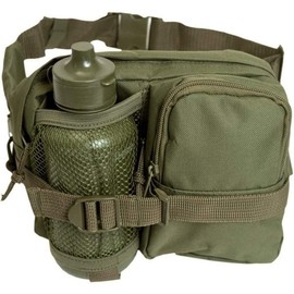 Mil-Tec Belt Bag with Bottle, olive, One Size