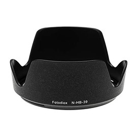 Fotodiox Lens Hood Replacement for HB-39 Compatible with AF-S 16-85mm f/3.5-5.6G IF-ED VR and AF-S 18-300mm f/3.5-6.3G IF-ED VR Lens