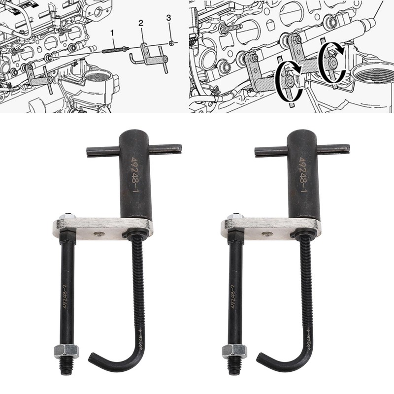 Extractor de Conjunto de Riel de Inyector de Combustible, EN-49248,