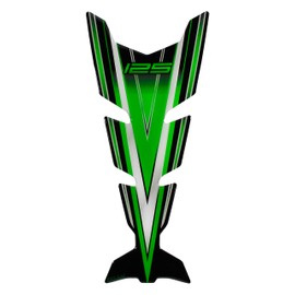 Tankpad Tank Sticker Green Tank Protector Compatible with Kawasaki Z125 X508402